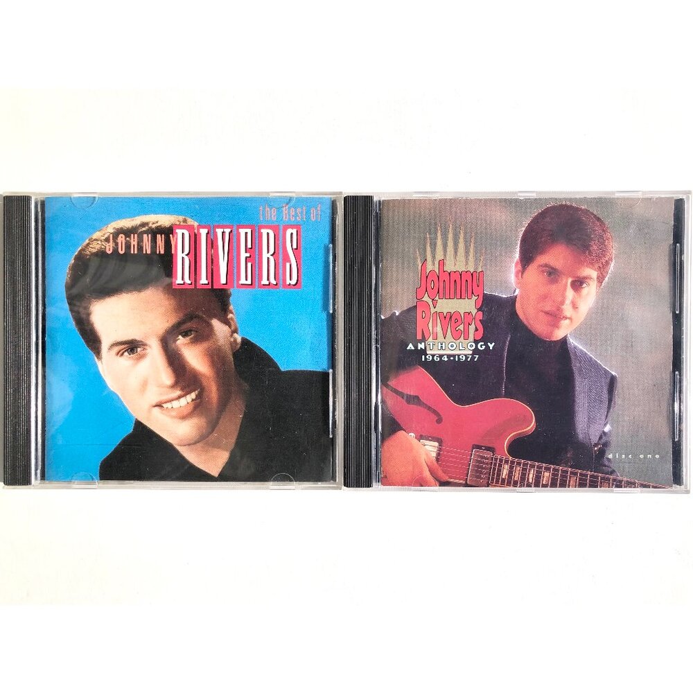 Johnny Rivers CD lot The Best of and Anthology 1964-1977 Disc One 081227079321